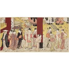 勝川春潮による浮世絵