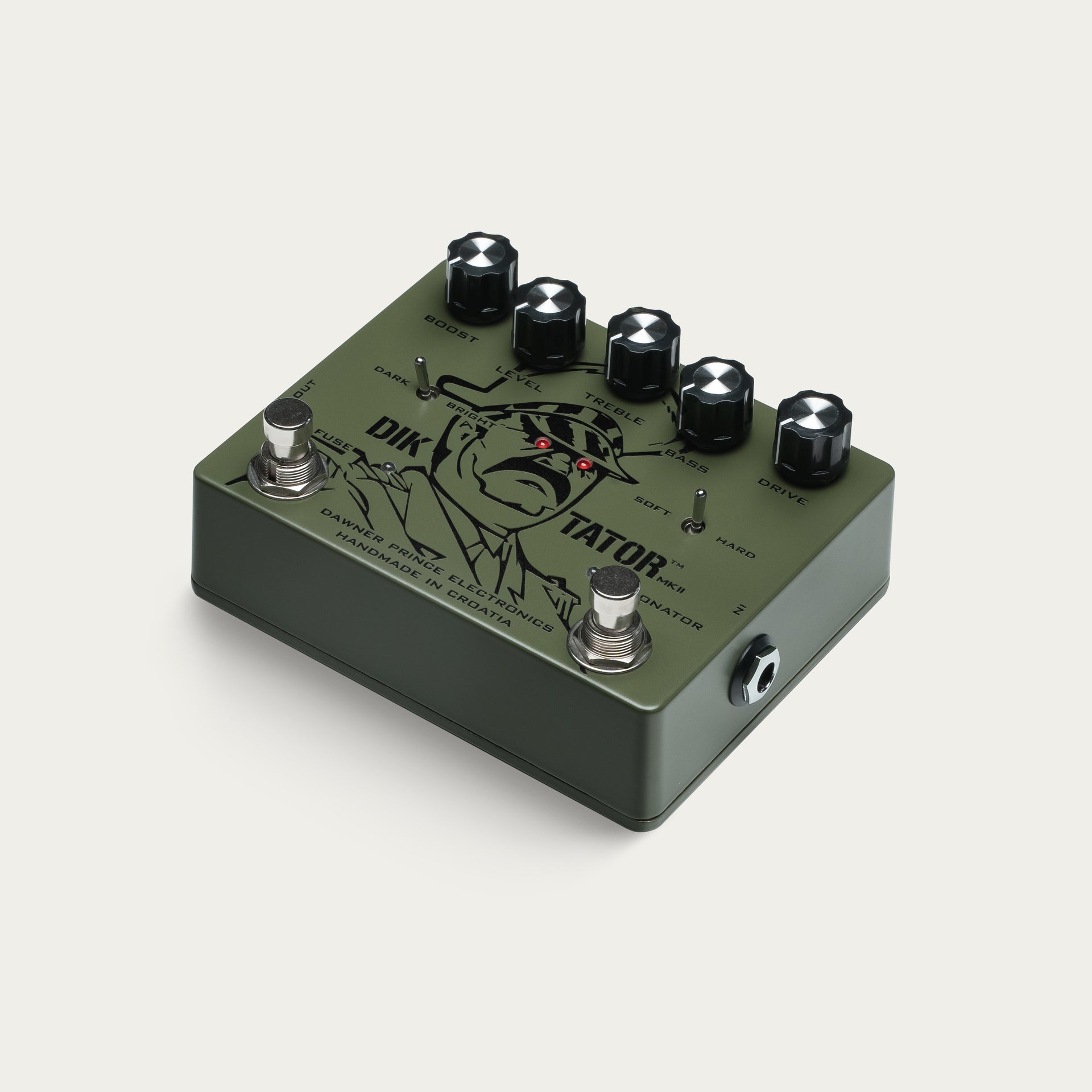 DIKTATOR MKII Preamp/Boost/Overdrive – Dawner Prince Electronics