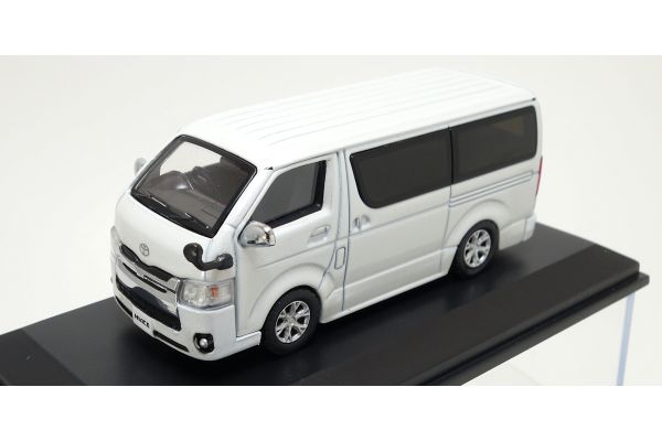 京商 ミニカー | 販売終了: KYOSHO 1/64 Toyota Hiace 2014 Pearl