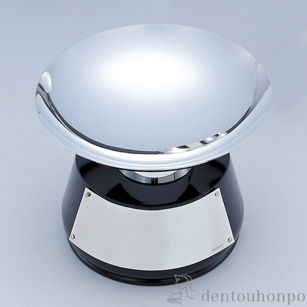 送料無料】 純銀 銀盃 木台付 89g / 高級 コレクション 美術品 工芸品