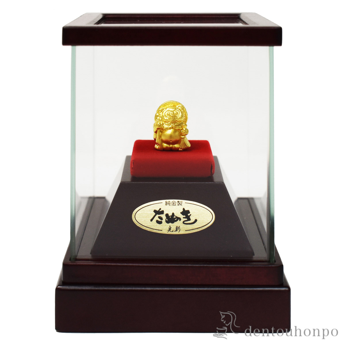 送料無料】 純金 たぬき 2g / 高級 コレクション 美術品 工芸品 伝統