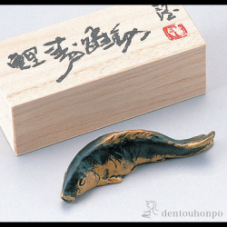 送料無料】 銅製 文鎮 龍文 / 書道 高級 人気 お土産 おすすめ 高岡