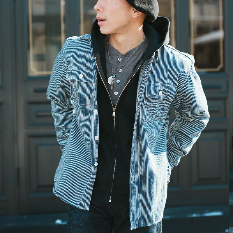 HV-01[HICKORY NEL SHIRT] | デラックスウエア公式オンラインストア