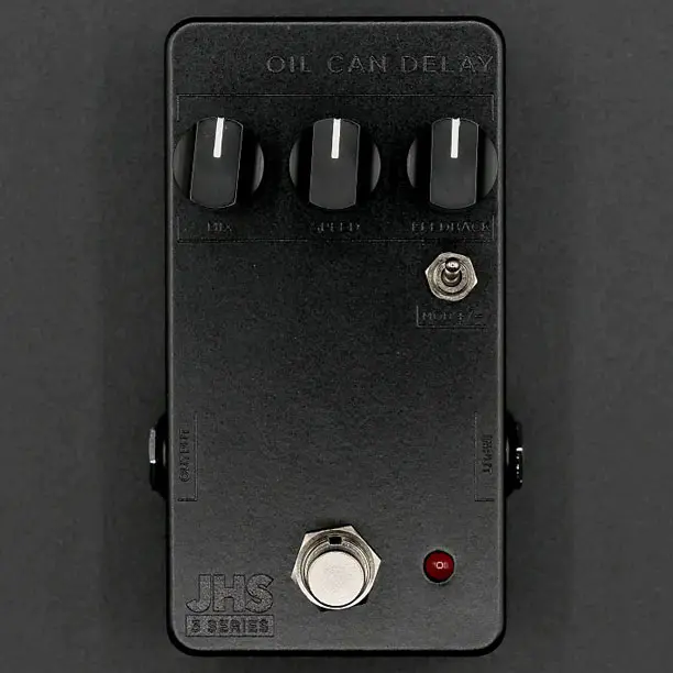 New Pedal: JHS 3 Series Oil Can Delay (Blackout Edition