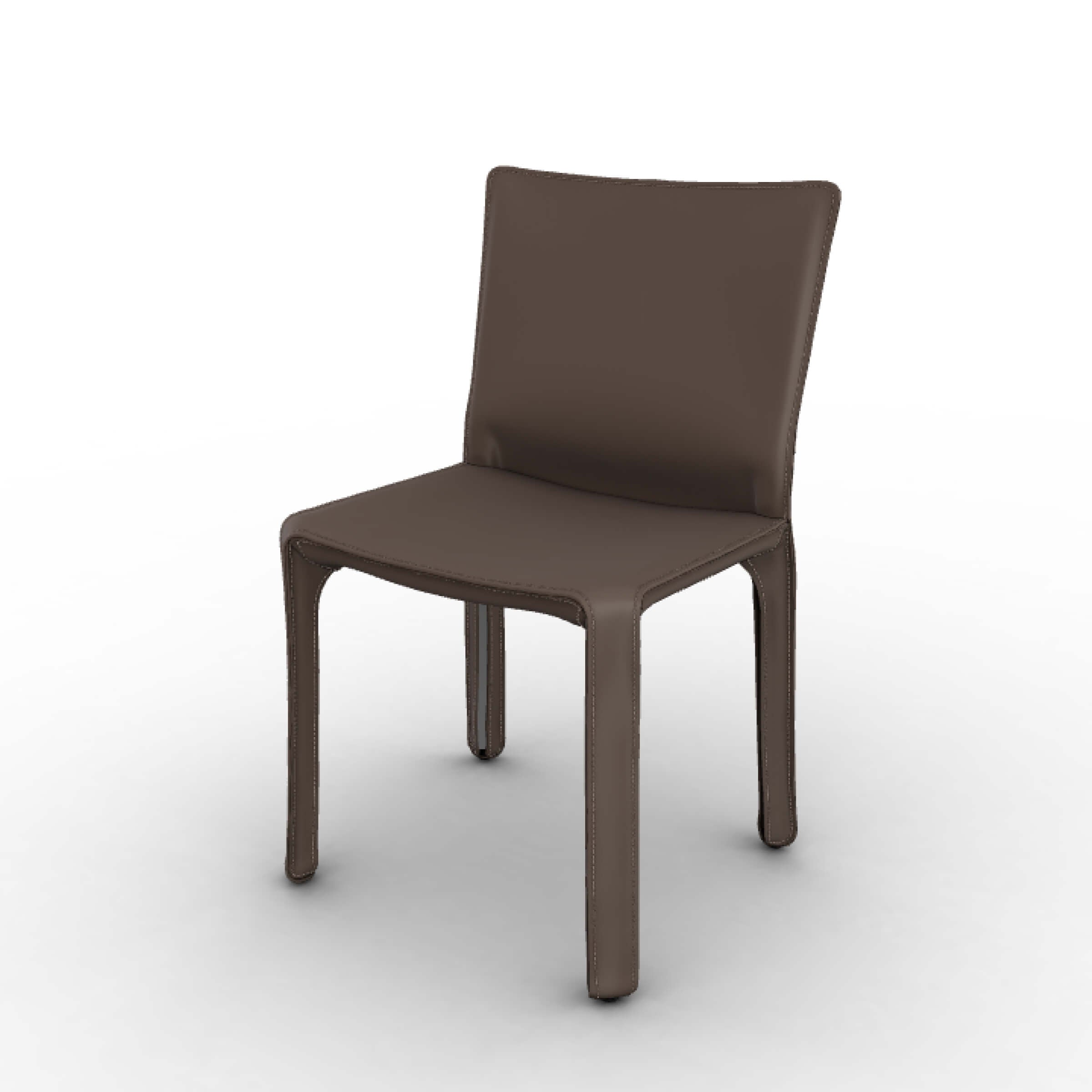 Leather Chair CAB 412, designed by Mario Bellini for Cassina. Shop