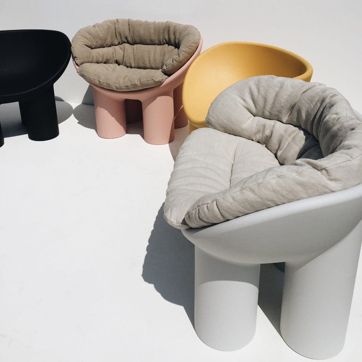 Armchair ROLY POLY by Faye Toogood for Driade. Shop on Design Italy
