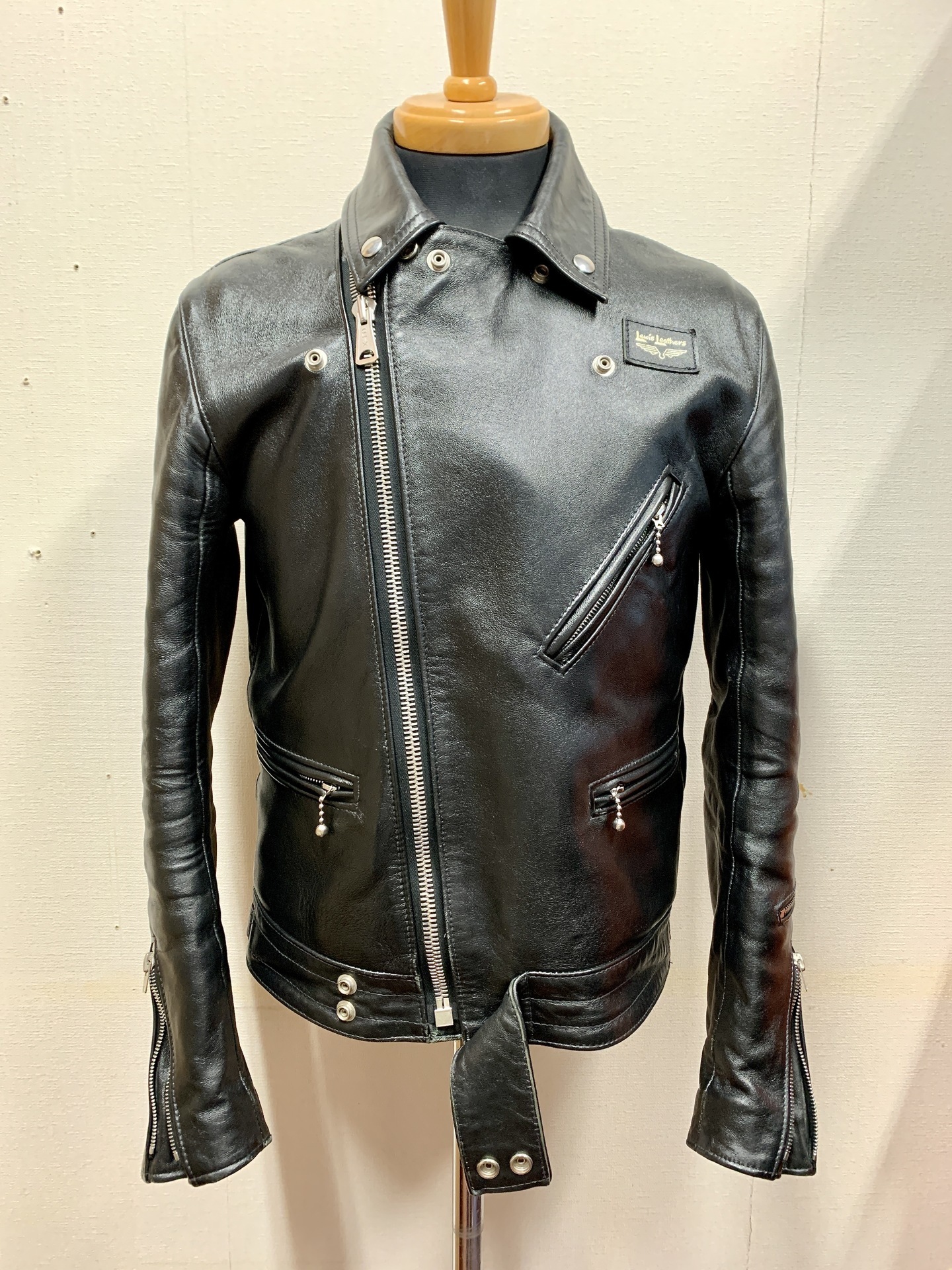 Lewis Leathers Cyclone ラットランドシープ: D.Lewis