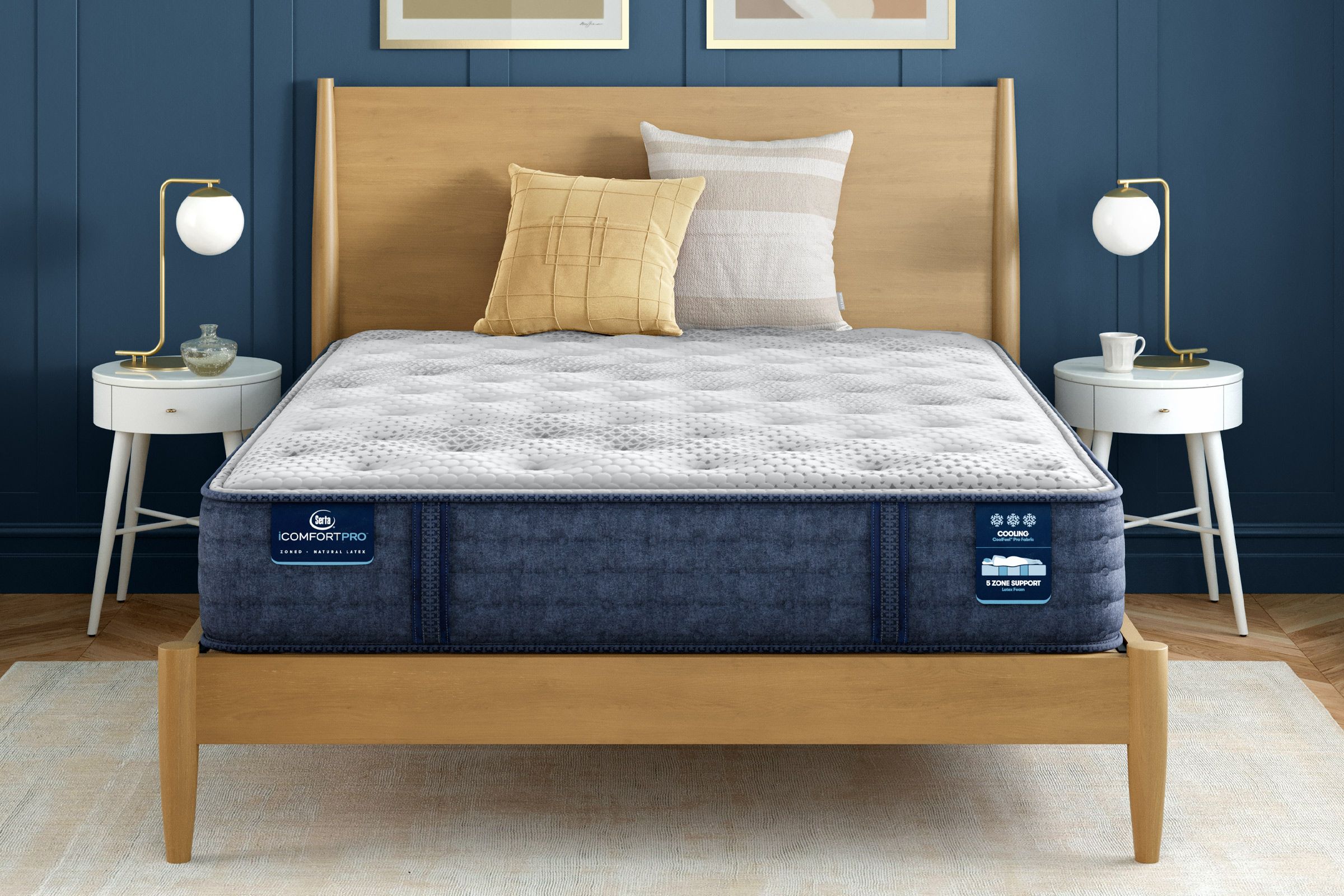 Serta iComfortPro Chelsea Medium Latex 12