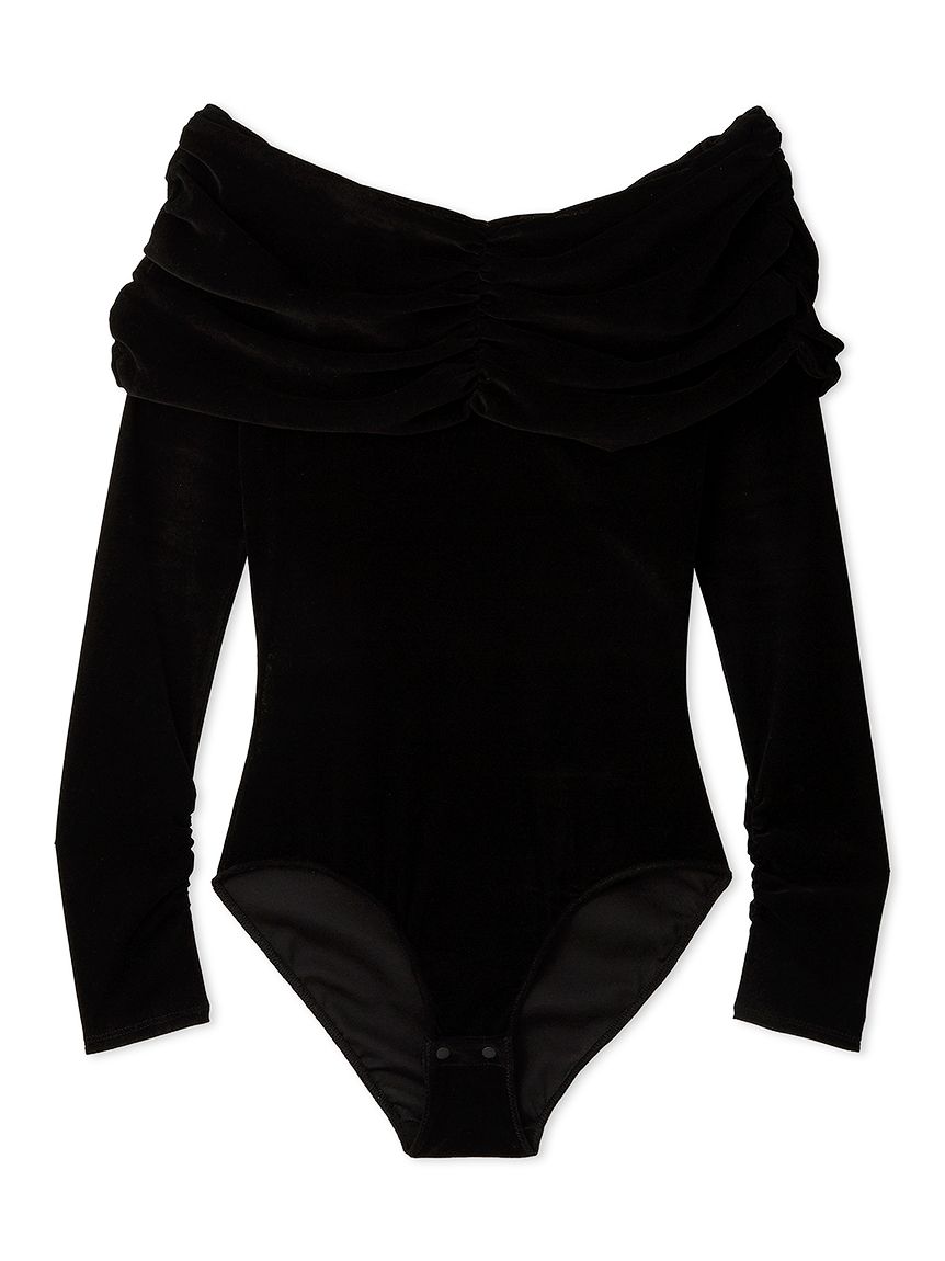 LILY BROWN Lingerie】カップインオフショルダーボディ(Tシャツ
