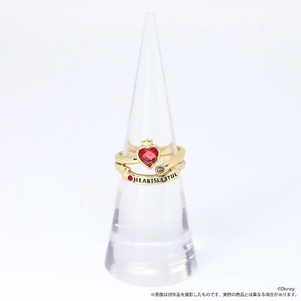 ディズニー ツイステッドワンダーランド 2連リング ハーツラビュル寮