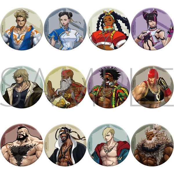 ストリートファイター6 キャラバッジコレクション／C: キャラグッズ