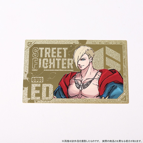 ストリートファイター6 ゴールドカード／エド: キャラグッズ