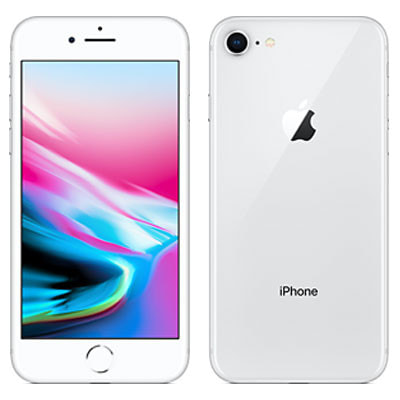 SIMロック解除済】au iPhone8 A1906 (MX1E2J/A) 128GB シルバー|中古