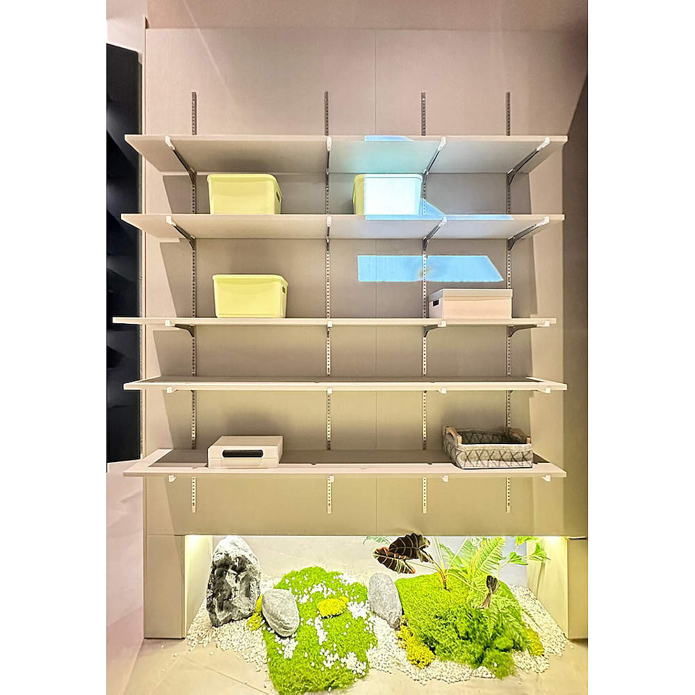 棚柱用ブラケット SPB-200 SP型、SPS型用 【スガツネ工業】