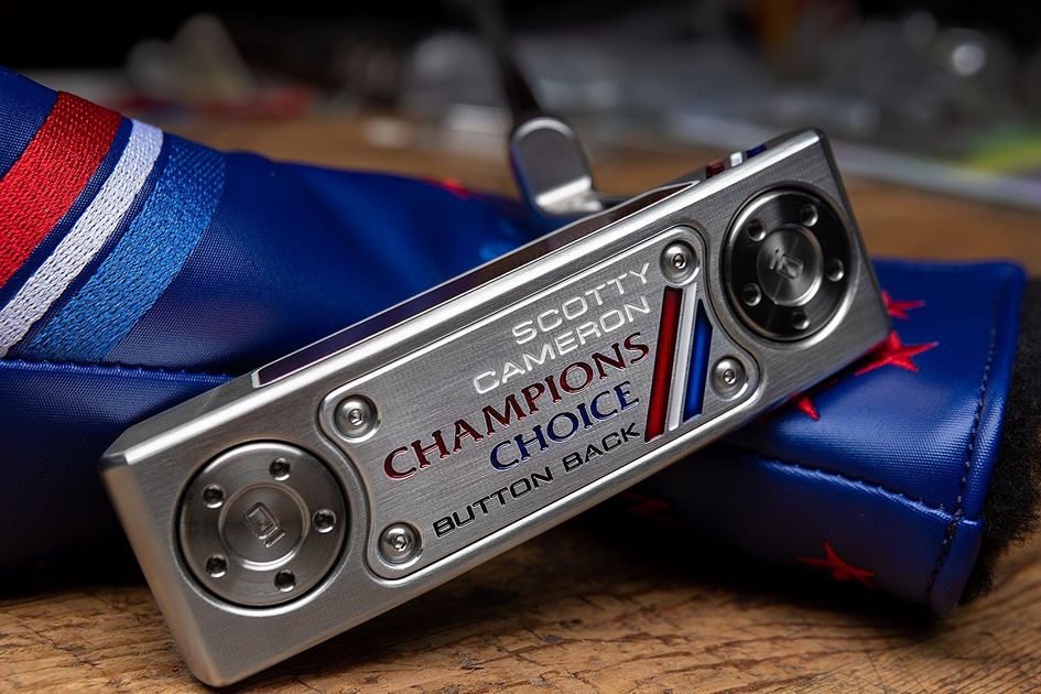 米国スコッティ・キャメロンが限定の『CHAMPIONS CHOICE ボタンバック