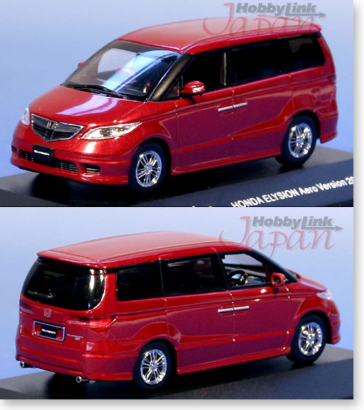 1/43 ホンダ エリシオン エアロパッケージ ロイヤルルビーレッド | HLJ