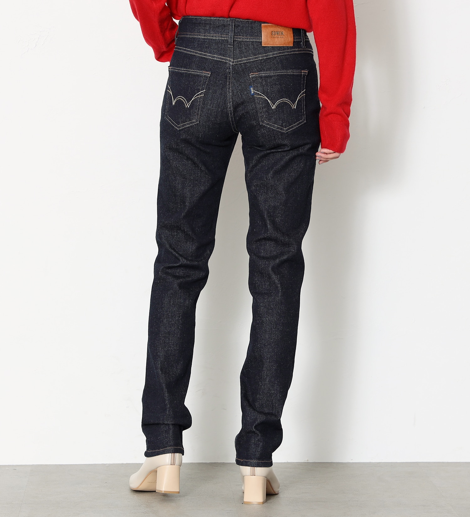 裾上げ無料】EDWIN LADIES インターナショナルベーシック 股上深め