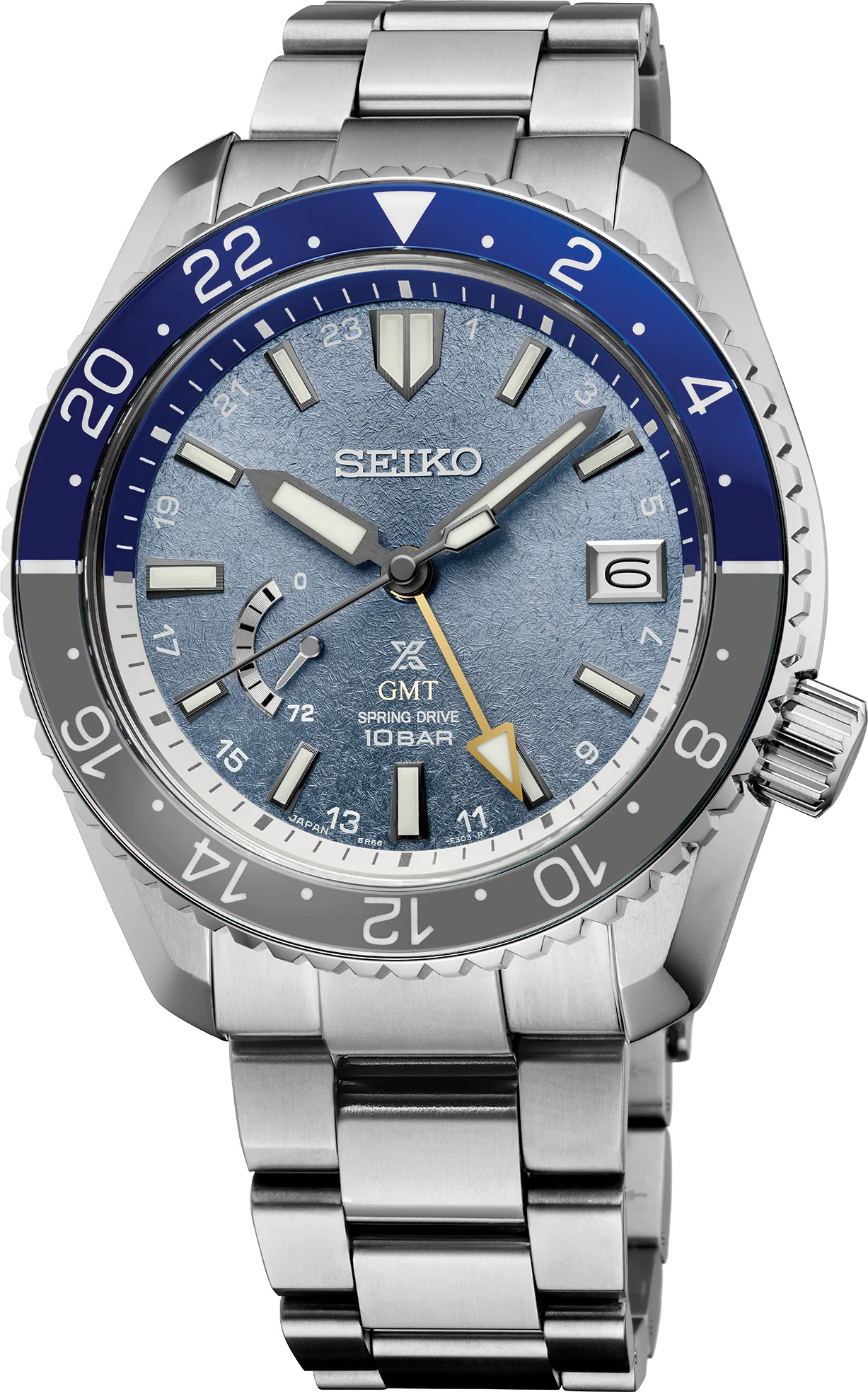 Seiko Prospex SNR055 LX GMT Earth Topography U.S Special Edition