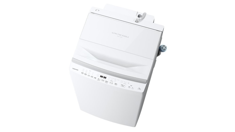 東芝が抗菌ウルトラファインバブル洗浄と自動投入機能を搭載した8kg