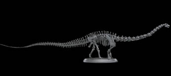 学研「1/35 恐竜骨格モデルシリーズ ディプロドクス」