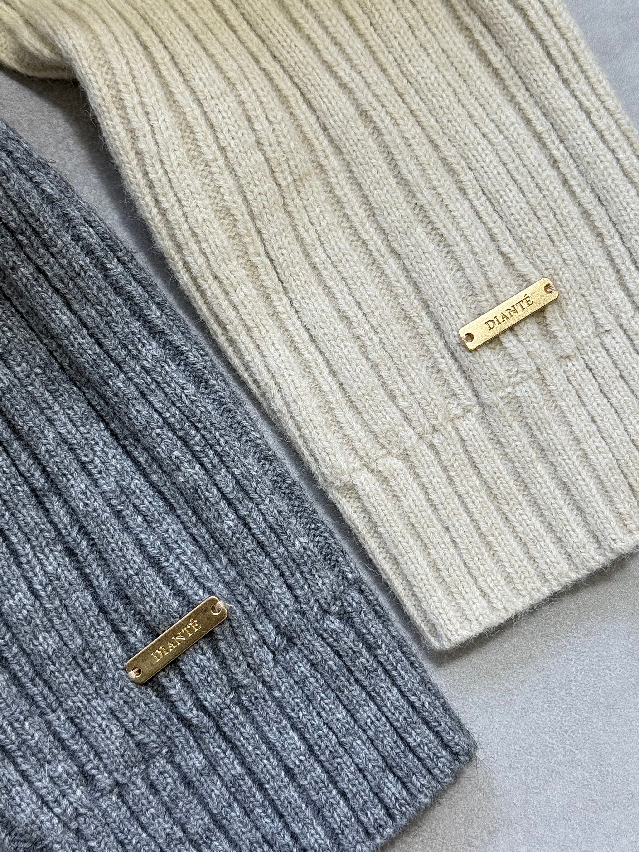 Random rib off shoulder knit | DIANTÉ (ディアンテ)公式通販サイト