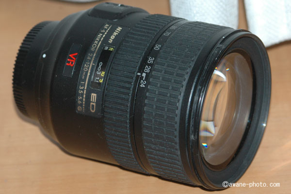 AF-S VR Zoom-NIKKOR 24-120mm F3.5-5.6G IF-ED 「VR」の位置はどこが