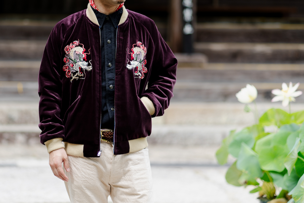 ミ*侍様 Houstonスカジャン 試着のみ ミ*侍様 Houstonスカジャン 試着のみ