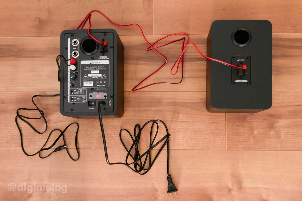 小型でおすすめのモニタースピーカーDONNER DYNA3をレビュー！普段使い