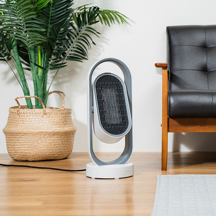 セラミックヒーター MO-WA005 ファン＆リモコン付