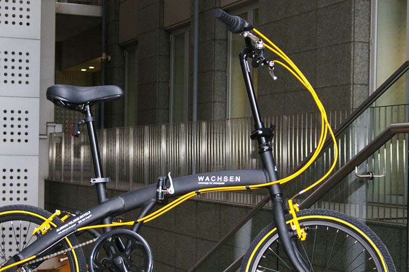 BA-100 WACHSEN(ヴァクセン) 20インチアルミ折りたたみ 自転車6段変速