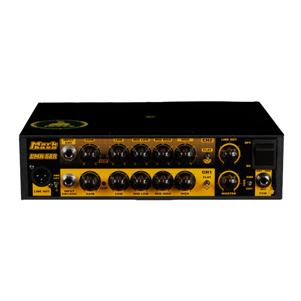 Markbass（マークベース）から 2チャンネル仕様のベースアンプヘッド