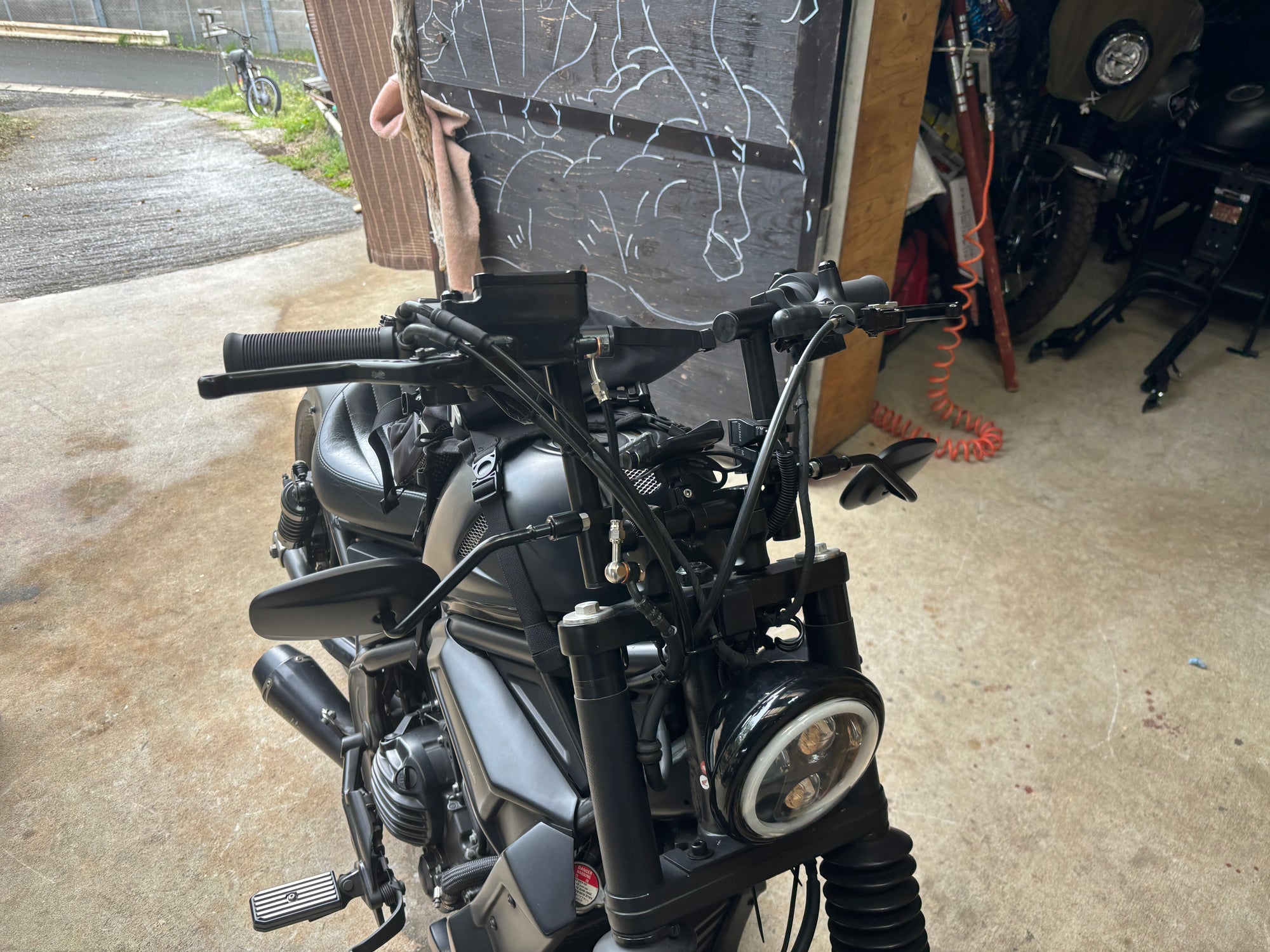 DOPE-RBD61 アンダーミラー for Rebel250~500