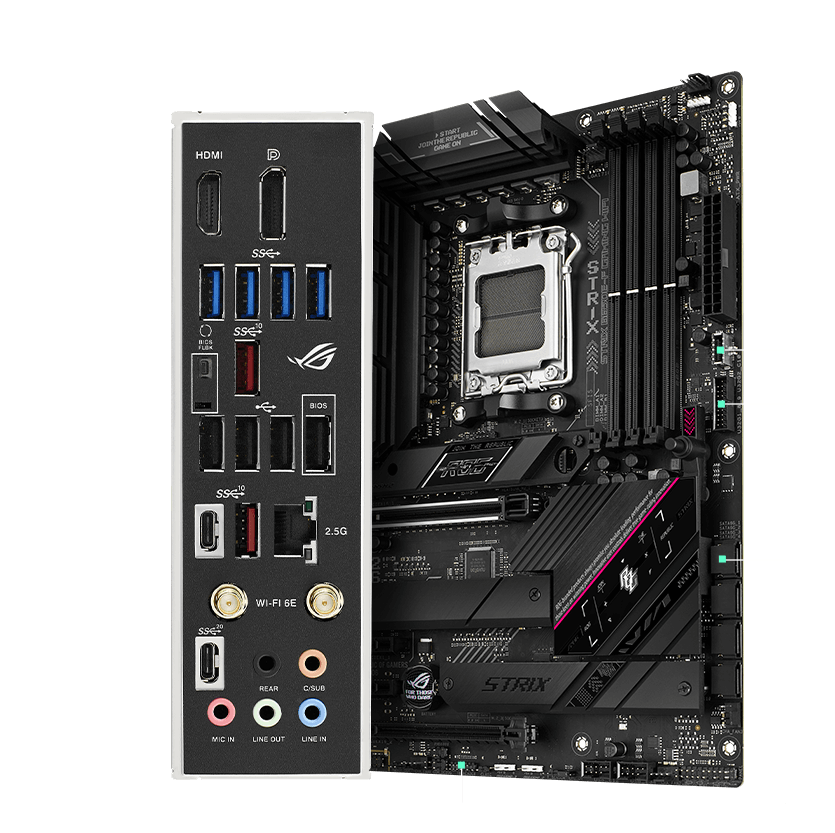 ROG STRIX B650E-F GAMING WIFI | ROG Strix | Gaming マザーボード