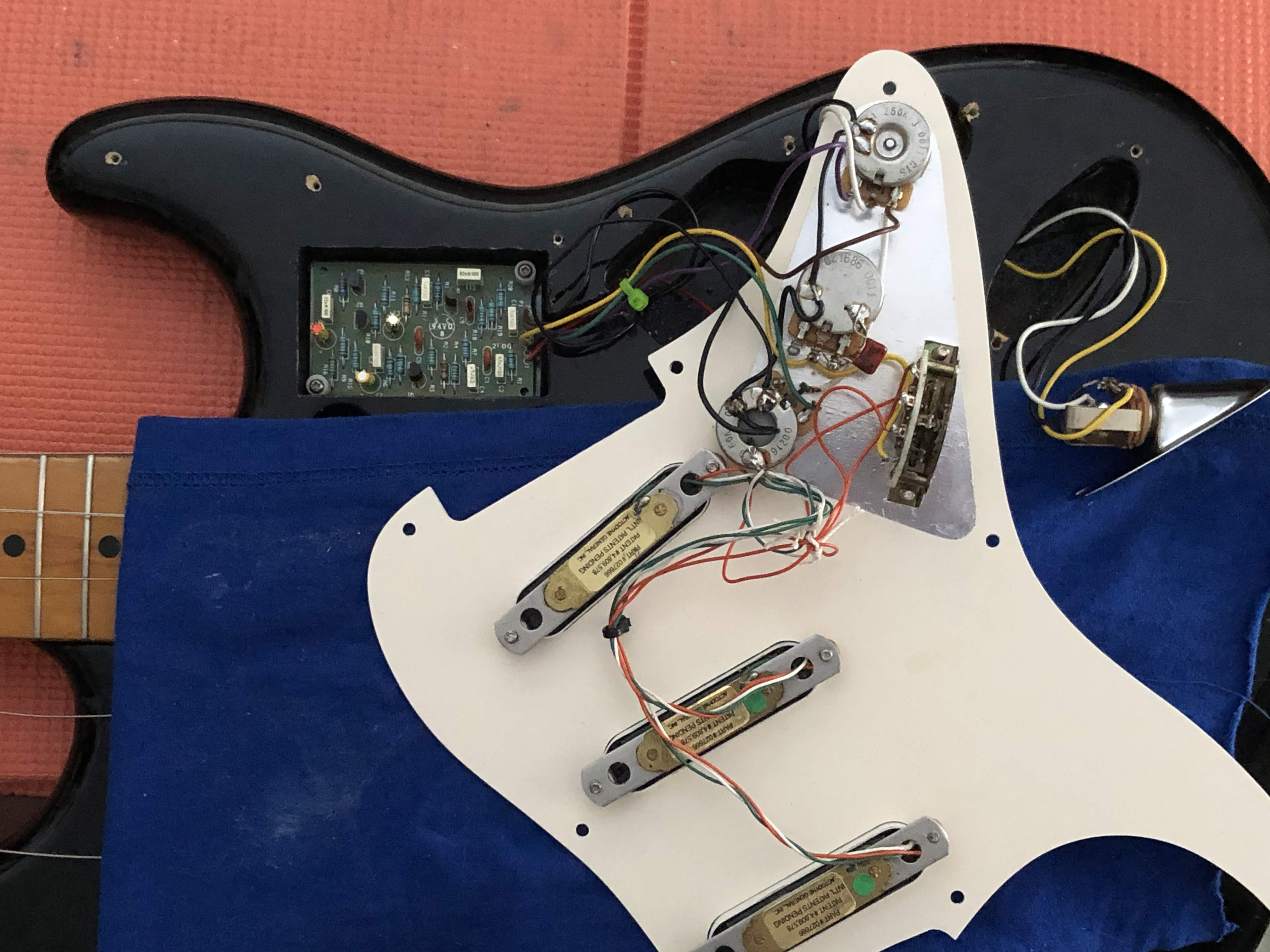 ブラックストラト1号 Ver.5（plus Clapton circuit） – scrapbook