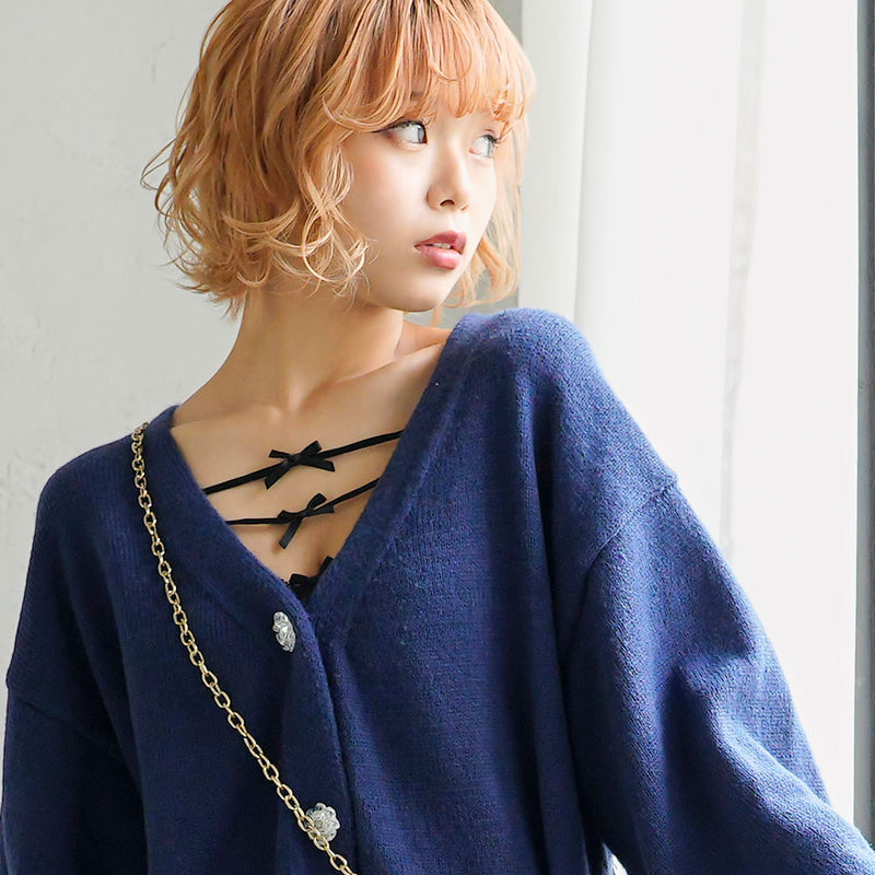 2連リボンパット付キャミ – レディースファッション通販の夢展望【公式】