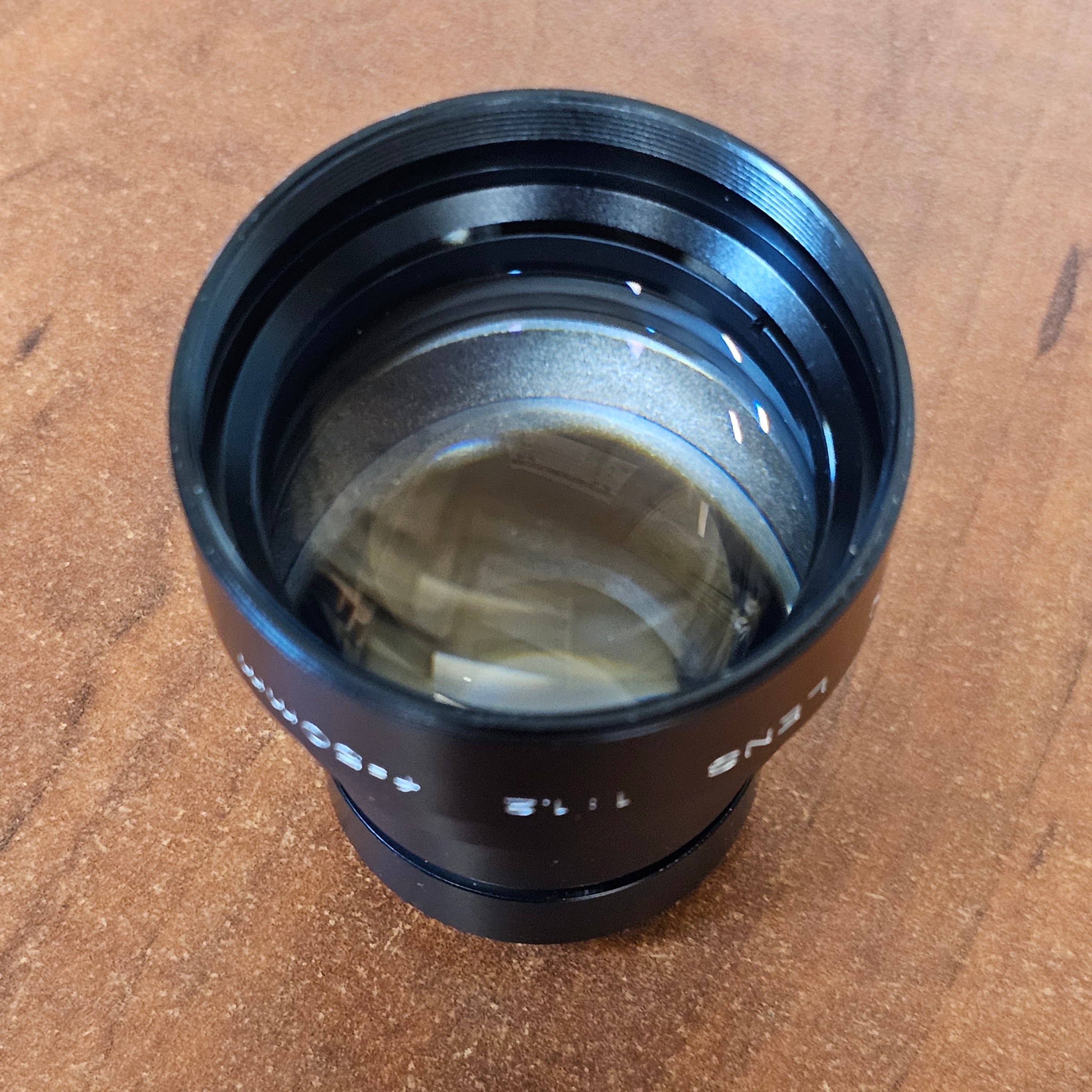 Elmo 50mm f1.2 Projection Lens S# N/A – Du-All Camera