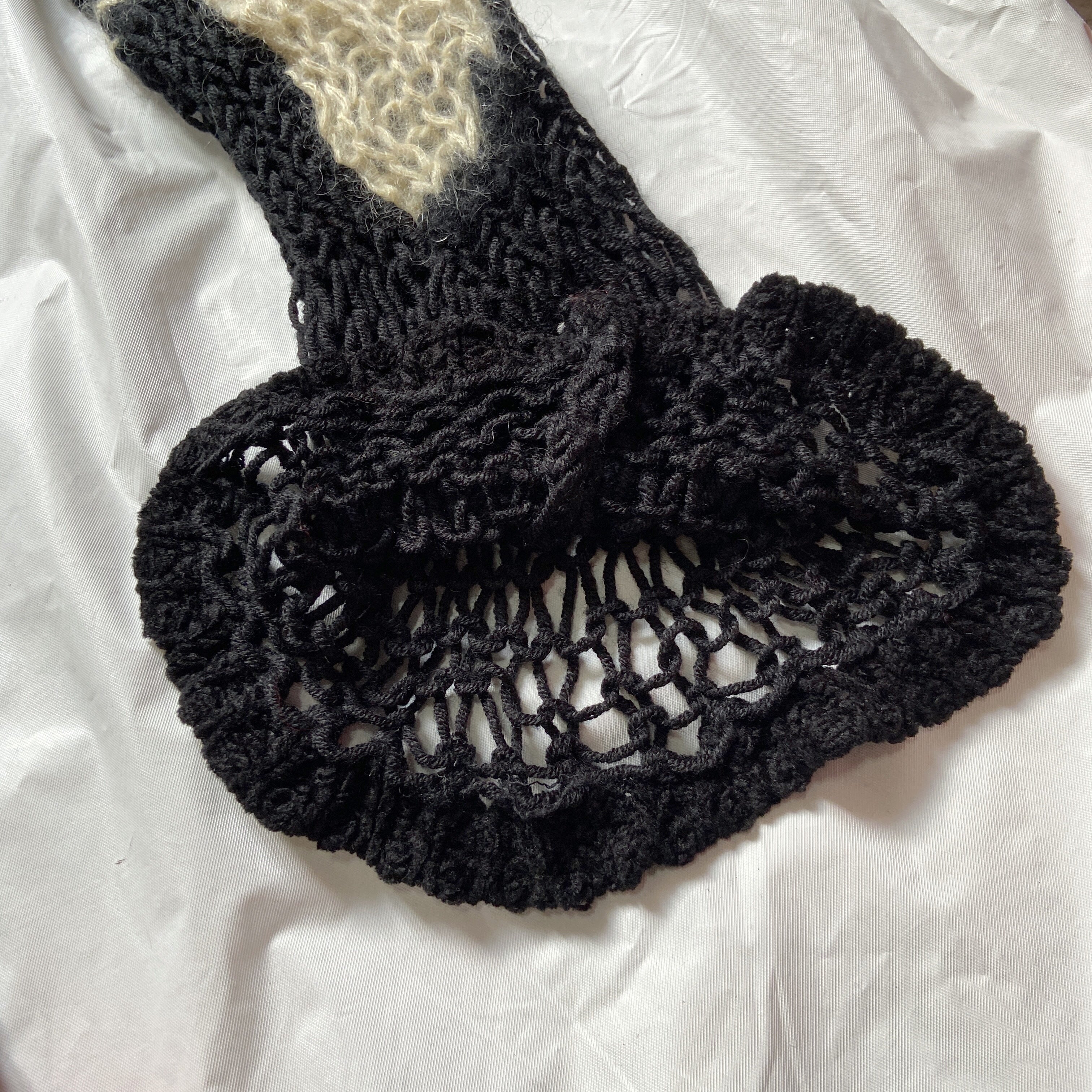 Jean Paul Gaultier Fall 2007 Mohair Spider Webbed Open Knit