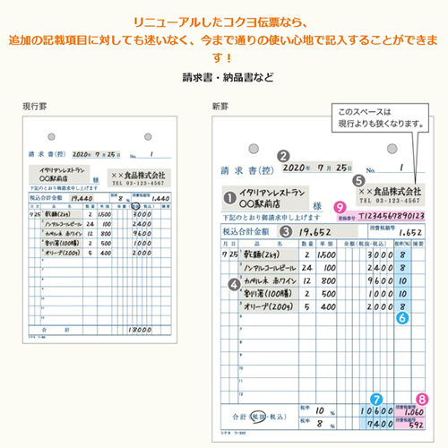 よろずやマルシェ本店 | コクヨ NC複写簿ノーカーボン請求書 20行40組