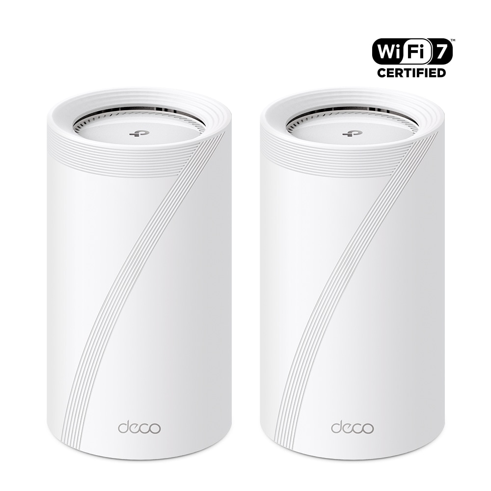 TP-LINK】BE22000 トライバンドメッシュWi-Fi 7ルーター 2台パック