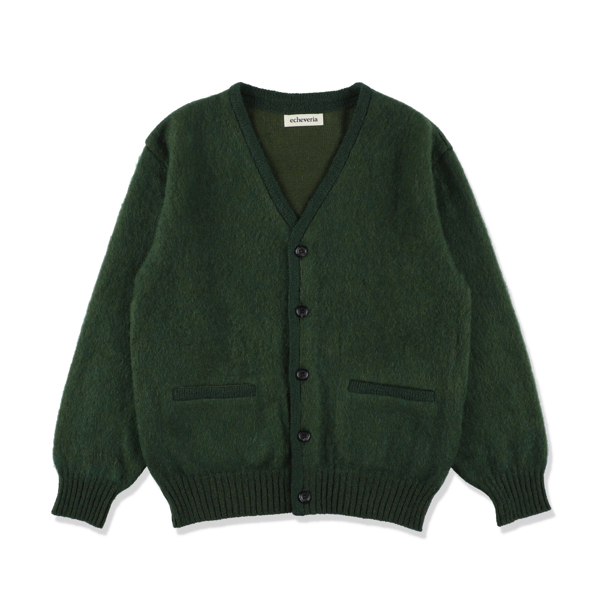 Kid mohair cardigan – echeveria official store