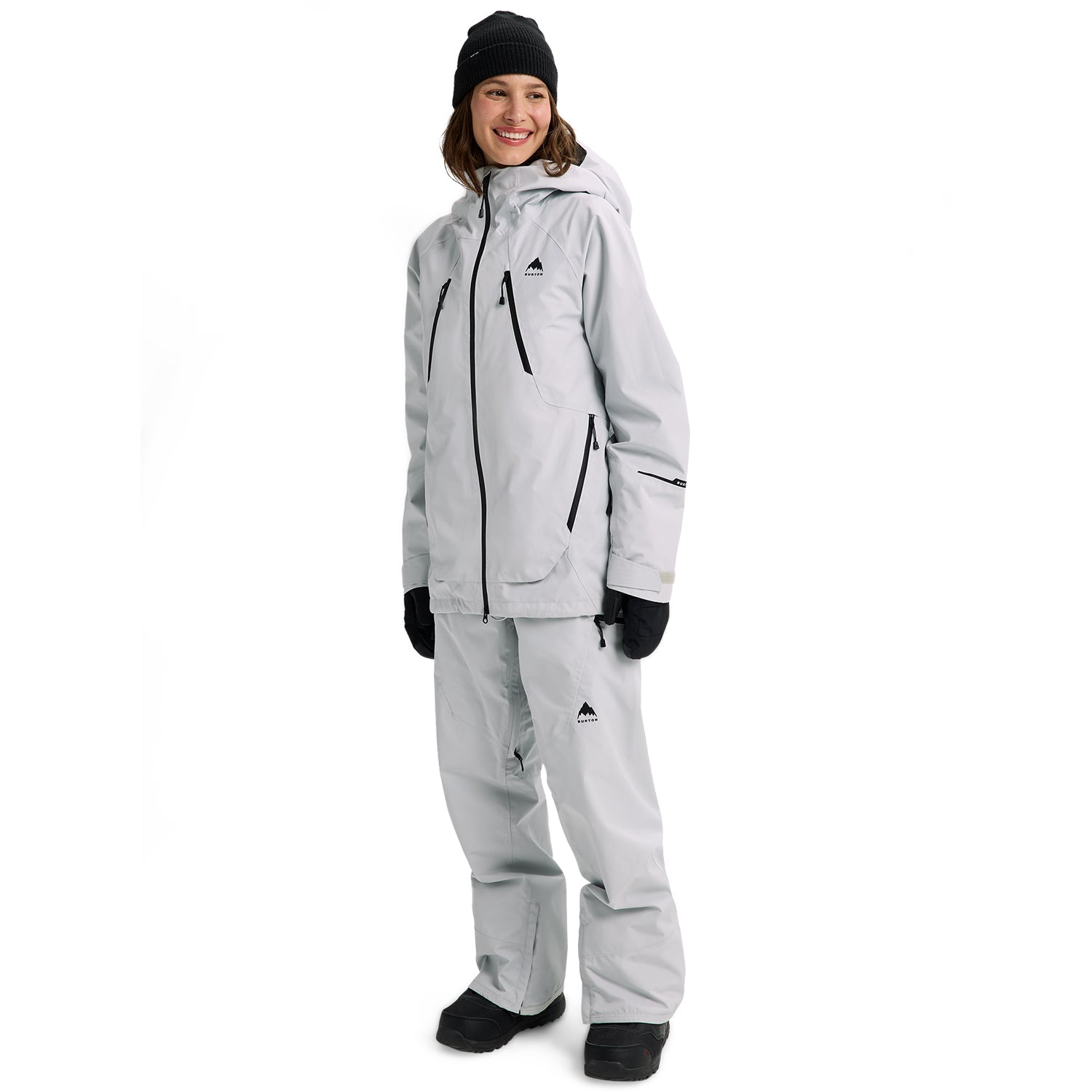 Burton Women's Reserve GORE-TEX 2L Insulated Jacket - Gray Cloud