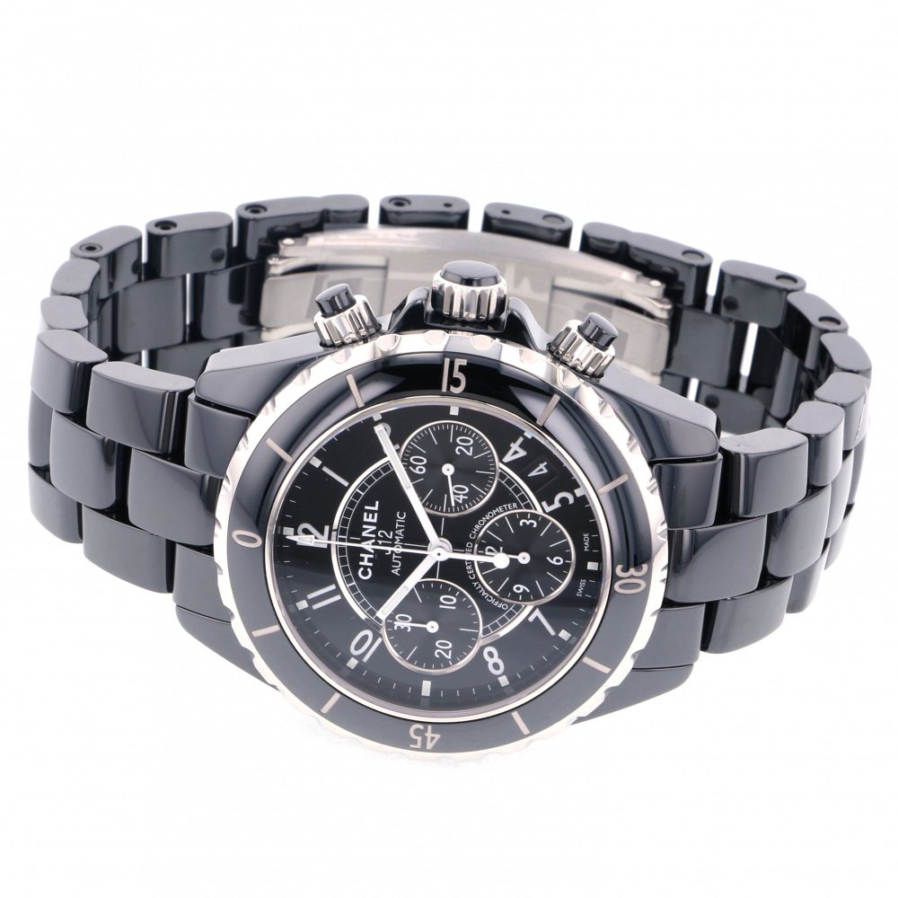 新品] シャネル J12 H0940ブラック セラミック クロノグラフ | ゆきざき