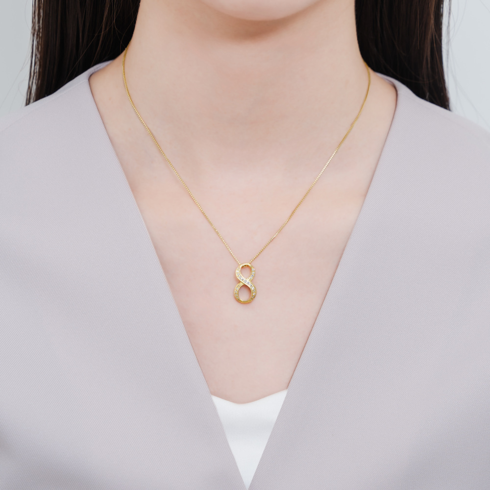 新品] ユキザキ ノンブル ナンバーペンダントトップ【8】Sサイズ【正規