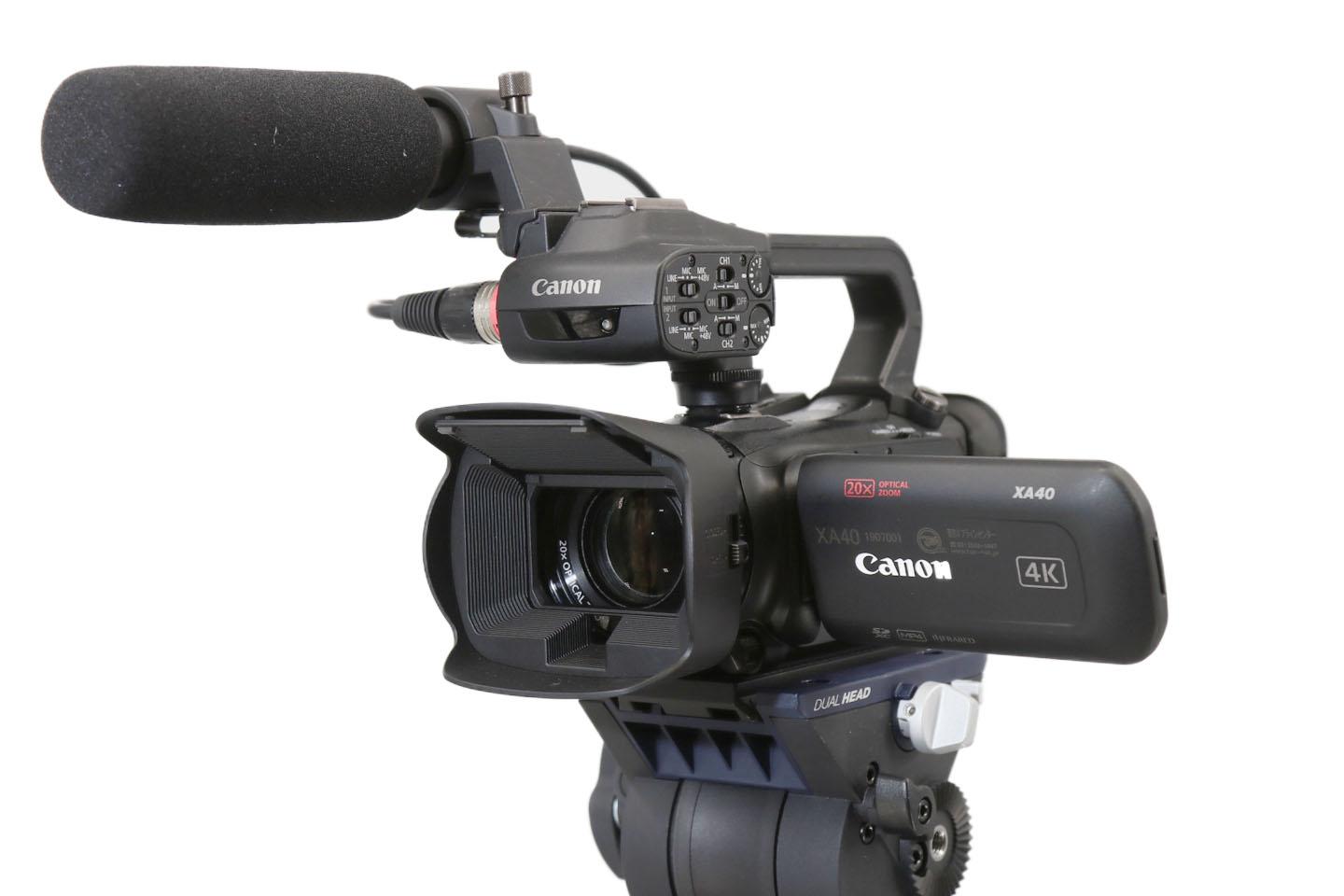 Canon XA40｜撮影機材レンタルからEDIT・MA作業まで24時間安心サポート