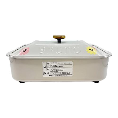 BRUNO (ブルーノ) コンパクトホットプレート ケサクーフラワー kippis