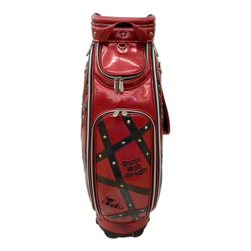 Dance with Dragon (ダンスウィズドラゴン) キャディバッグ レッド 9.5