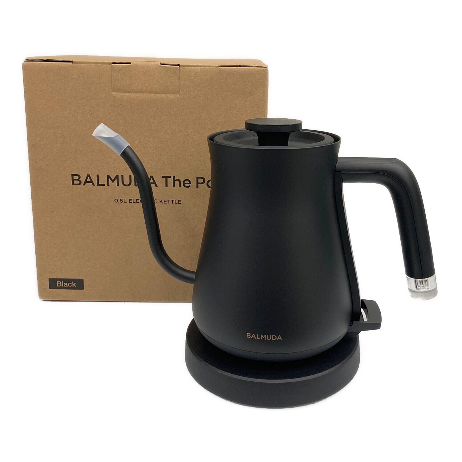 BALMUDA (バルミューダ) 電気ケトル KPT01JP-BK 開封済み未使用品