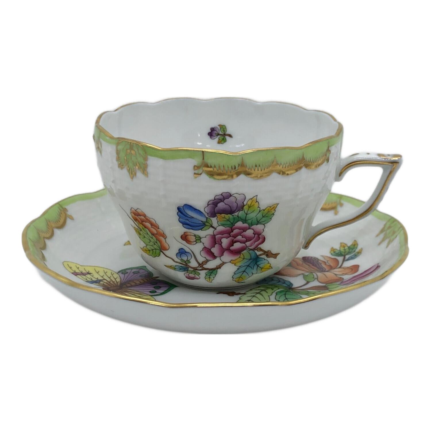 Herend (ヘレンド) カップ&ソーサー ヴィクトリアブーケ｜トレファクONLINE