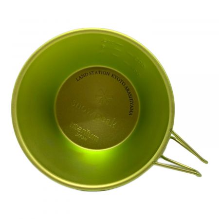 Snow peak (スノーピーク) シェラカップ ランドステーション京都嵐山