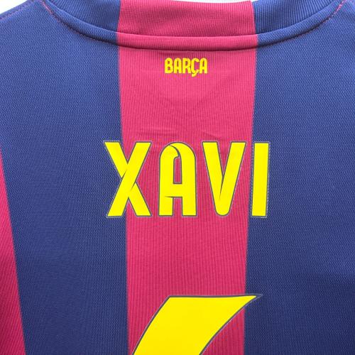 FCバルセロナ サッカーユニフォーム SIZE L レッドxネイビー シャビ